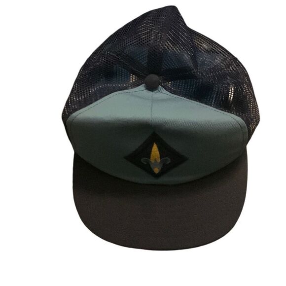 Vintage Boy Scouts Webelos Hat Cap SnapBack Made in USA - Picture 3 of 11